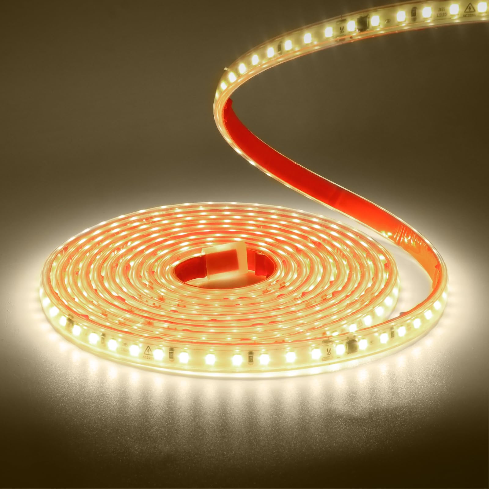 Wisada Striscia LED 220V SMD 2835 IP65 15M