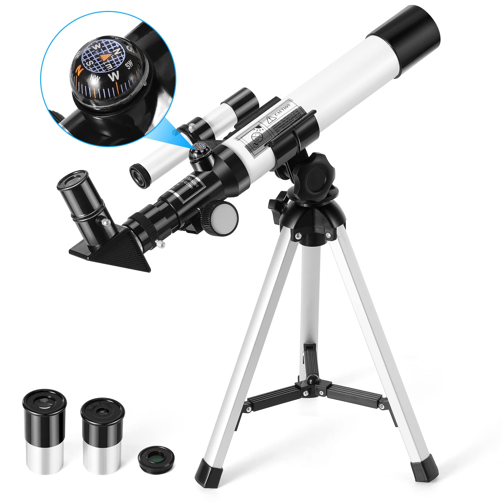 Uverbon F40040 - Telescopio Rifrattore per Bambini