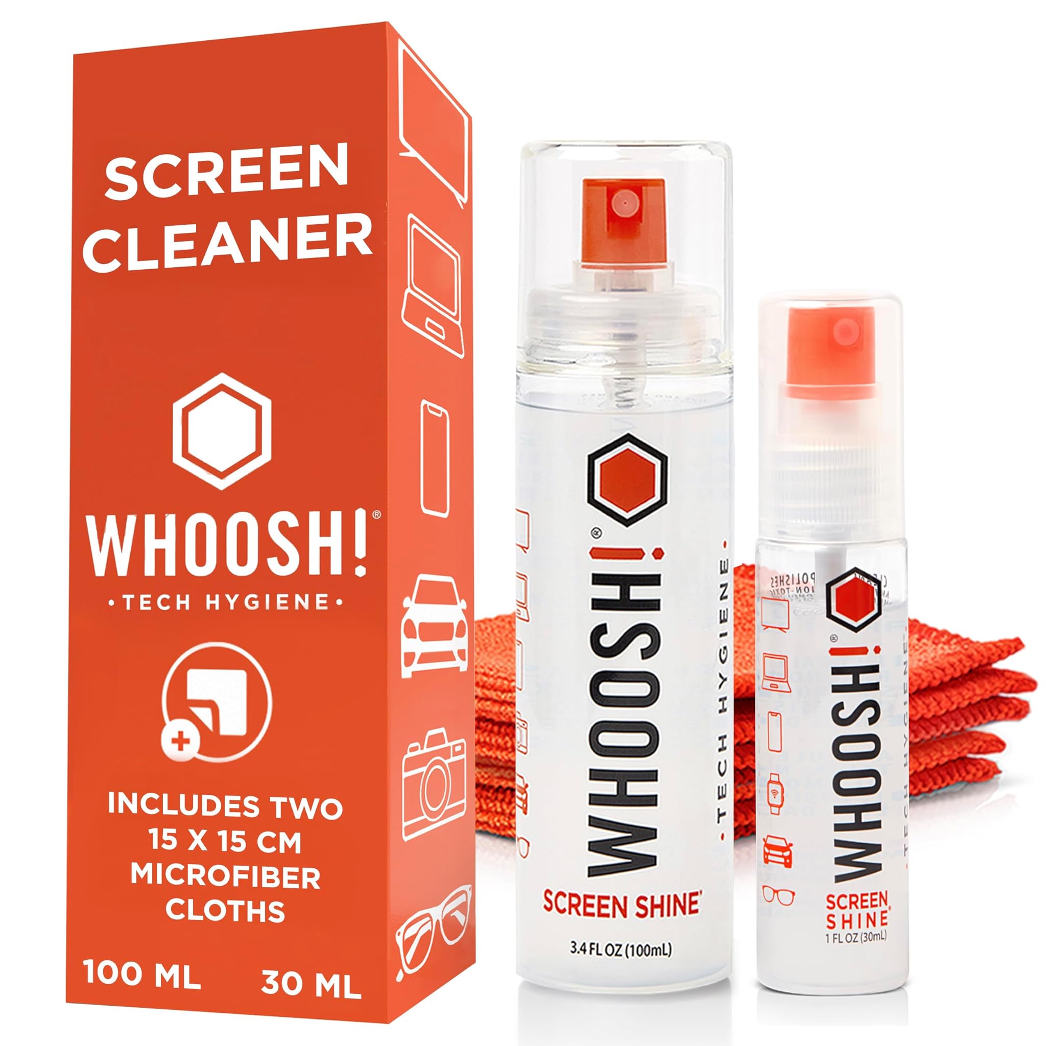 Whoosh! Screen Shine Duo XL Kit Pulizia Telefono