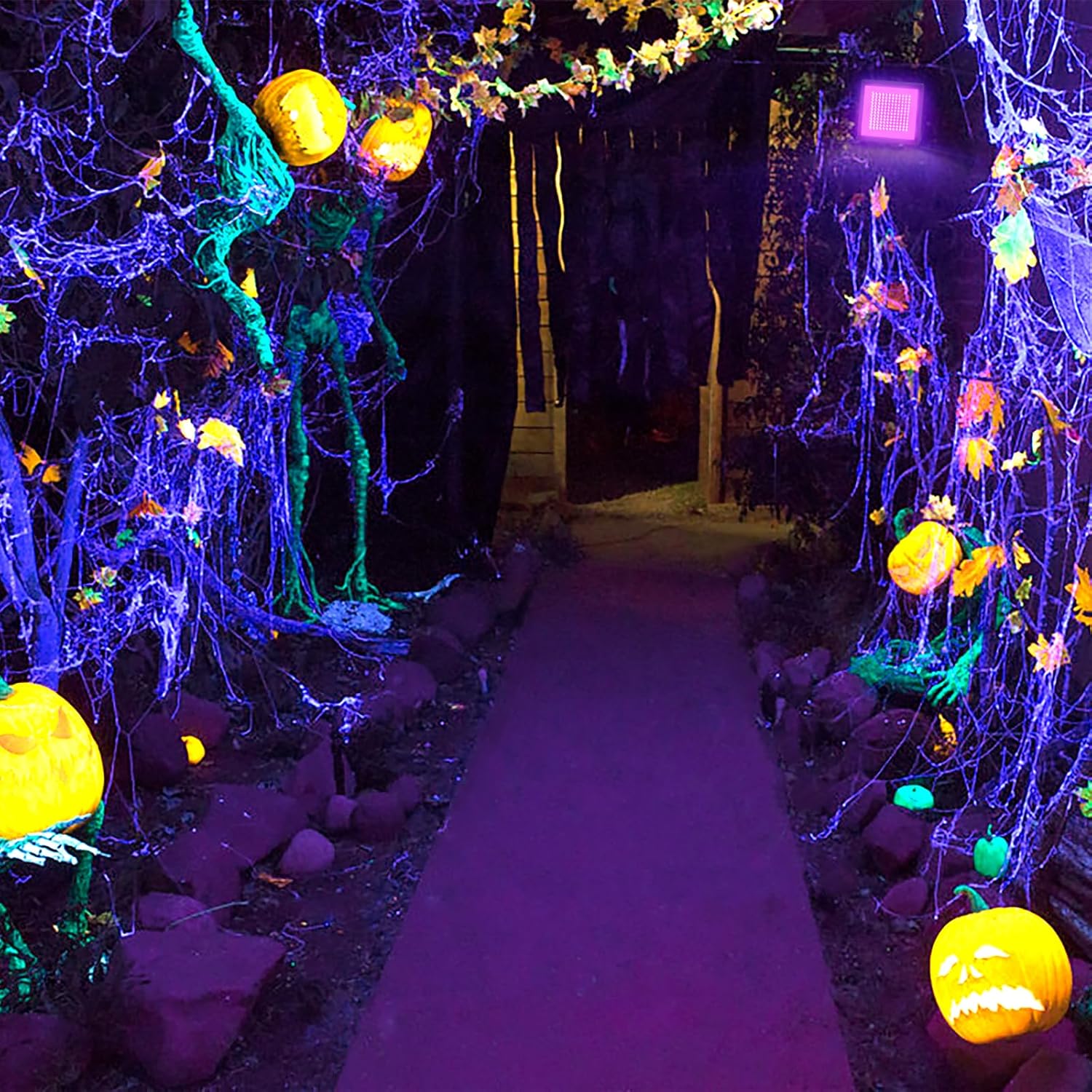 GGTU 100W Luce Nera UV IP66 Impermeabile (2 pezzi) - immagine 5