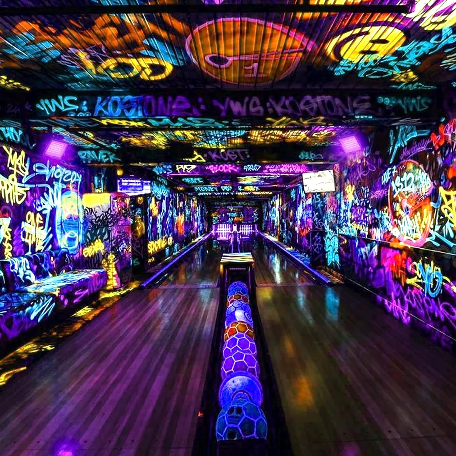 GGTU 100W Luce Nera UV IP66 Impermeabile (2 pezzi) - immagine 6