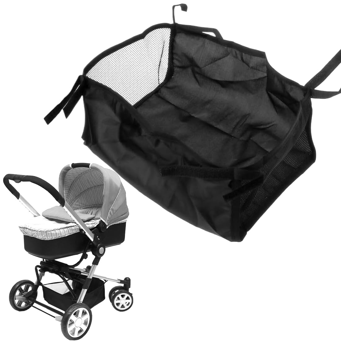 Cestino Portaoggetti Universale per Passeggino
