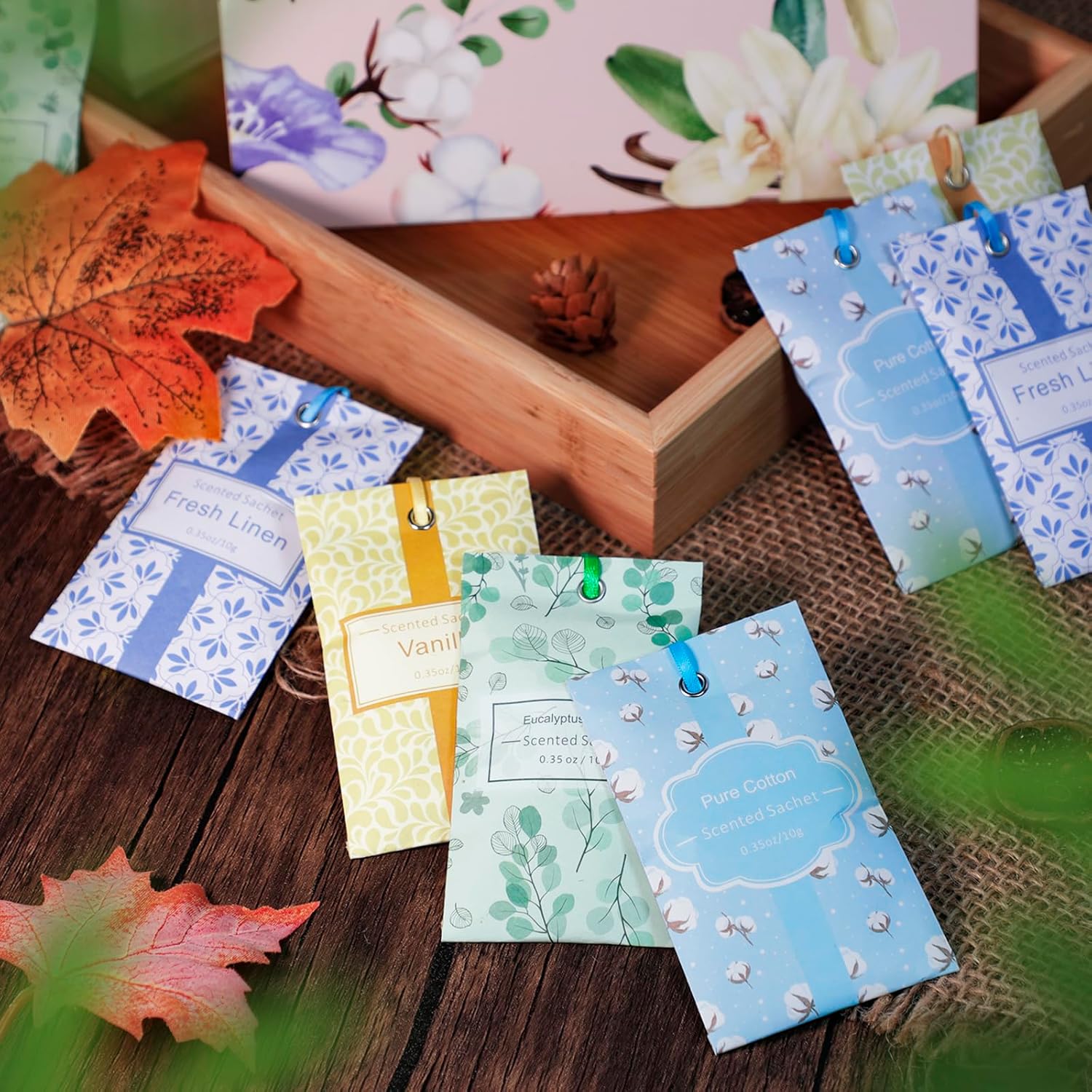 Scentorini Sacchetti Profumati per Cassetti - 16 Bustine - immagine 5
