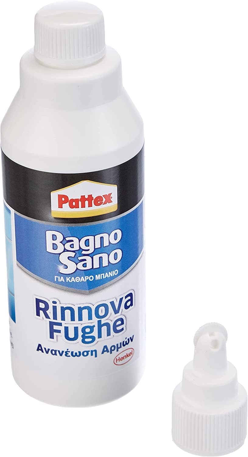 Pattex Bagno Sano Rinnova Fughe, Bianco 125ml - immagine 1