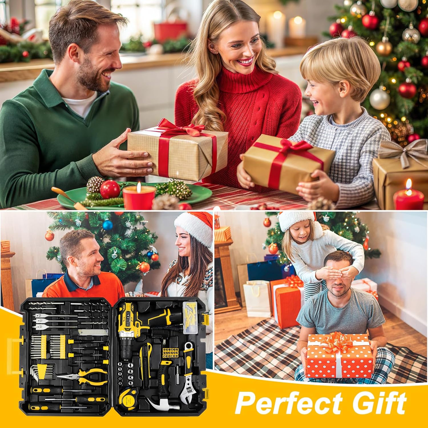 Cassetta Attrezzi Completa con Trapano Avvitatore 12V - immagine 6