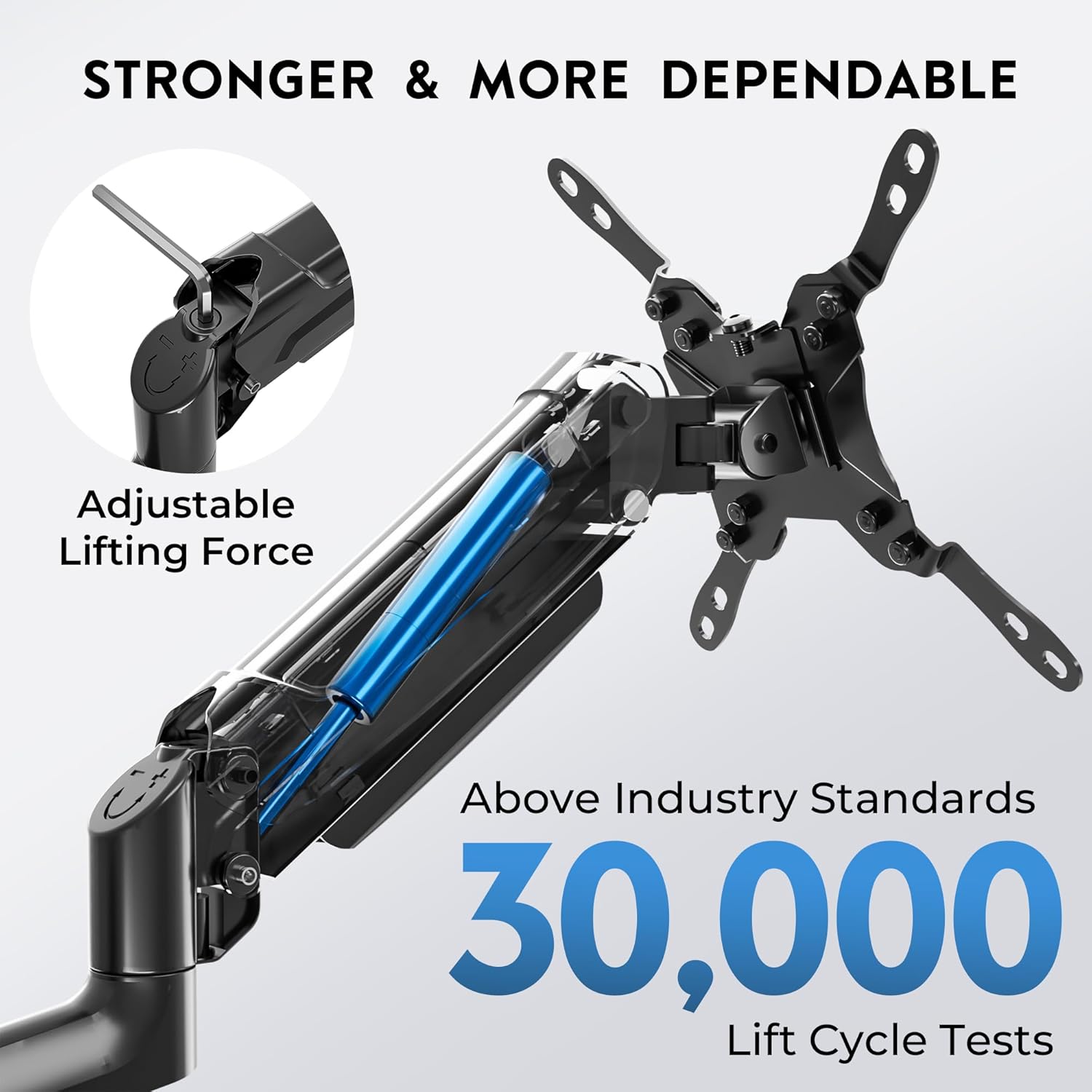 Bontec Supporto Monitor Muro 13-42 Pollici - immagine 4