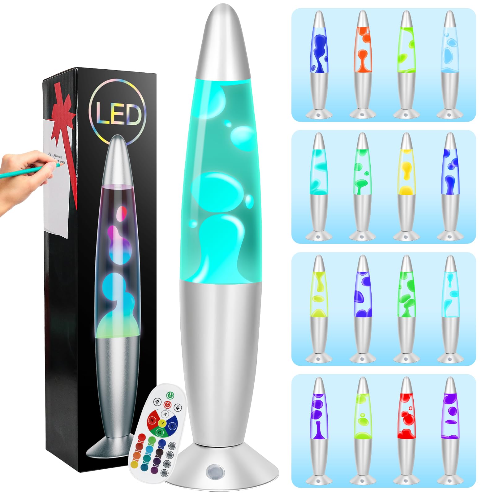 FBSPORT Lavalamp Lampada - 17 Cambiamento Colore