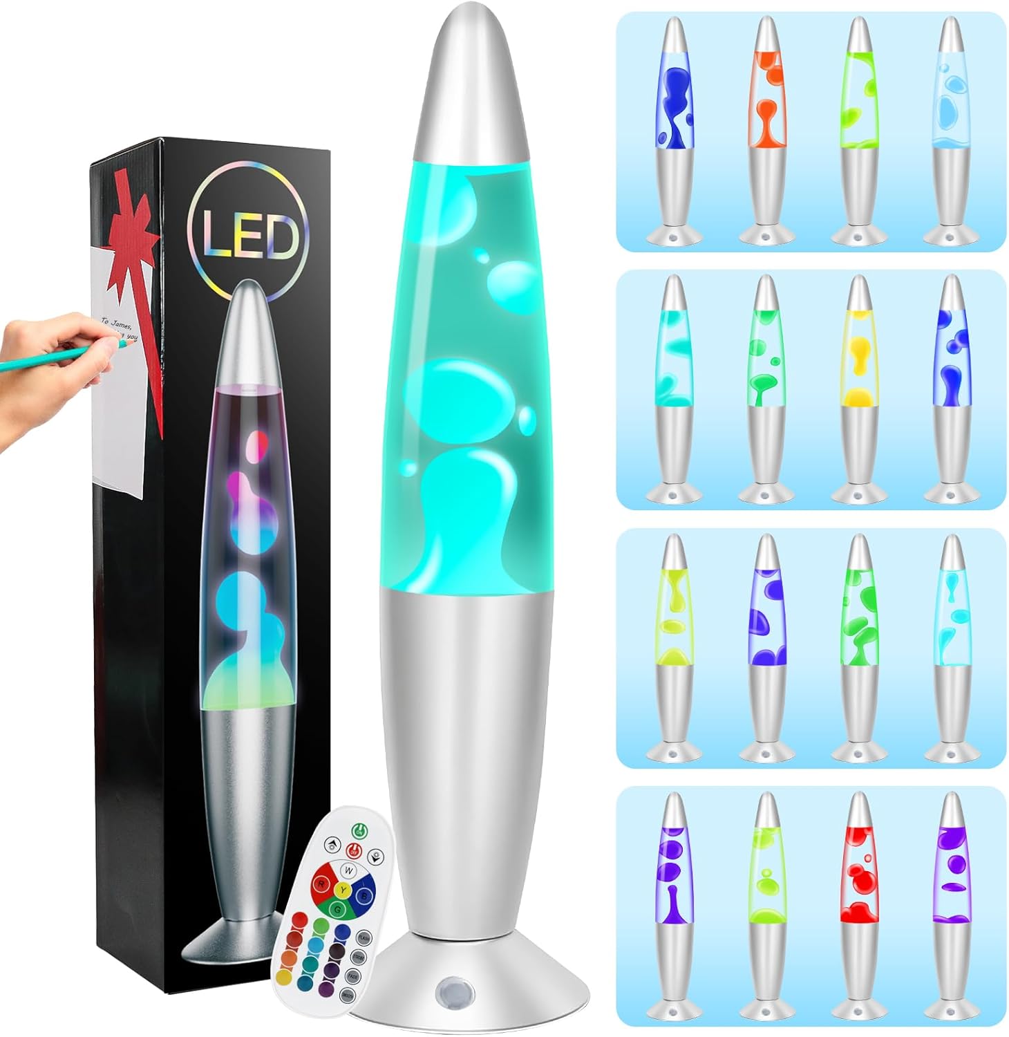 FBSPORT Lavalamp Lampada - 17 Cambiamento Colore - immagine 1
