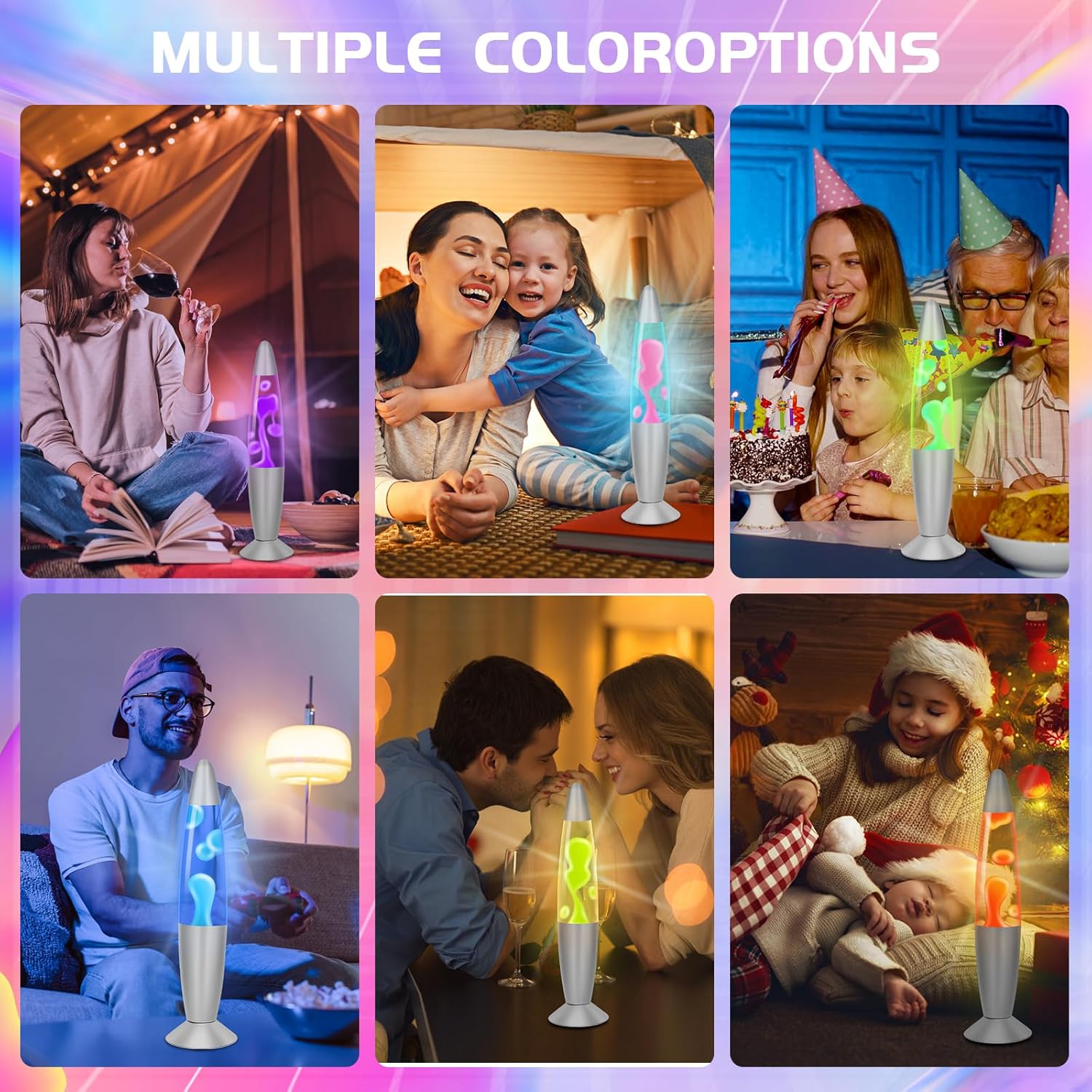 FBSPORT Lavalamp Lampada - 17 Cambiamento Colore - immagine 4