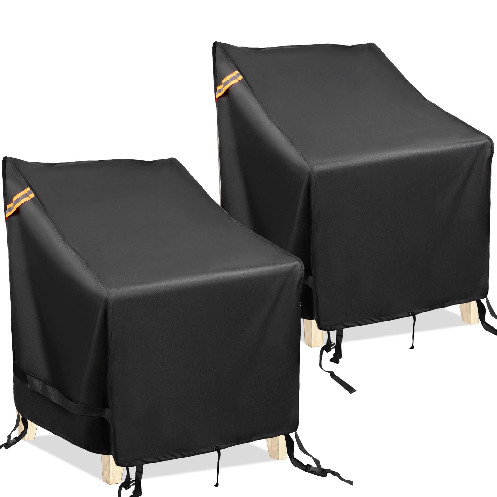 Copertura Mobili Giardino 600D 74x76x91cm (2 Pezzi)