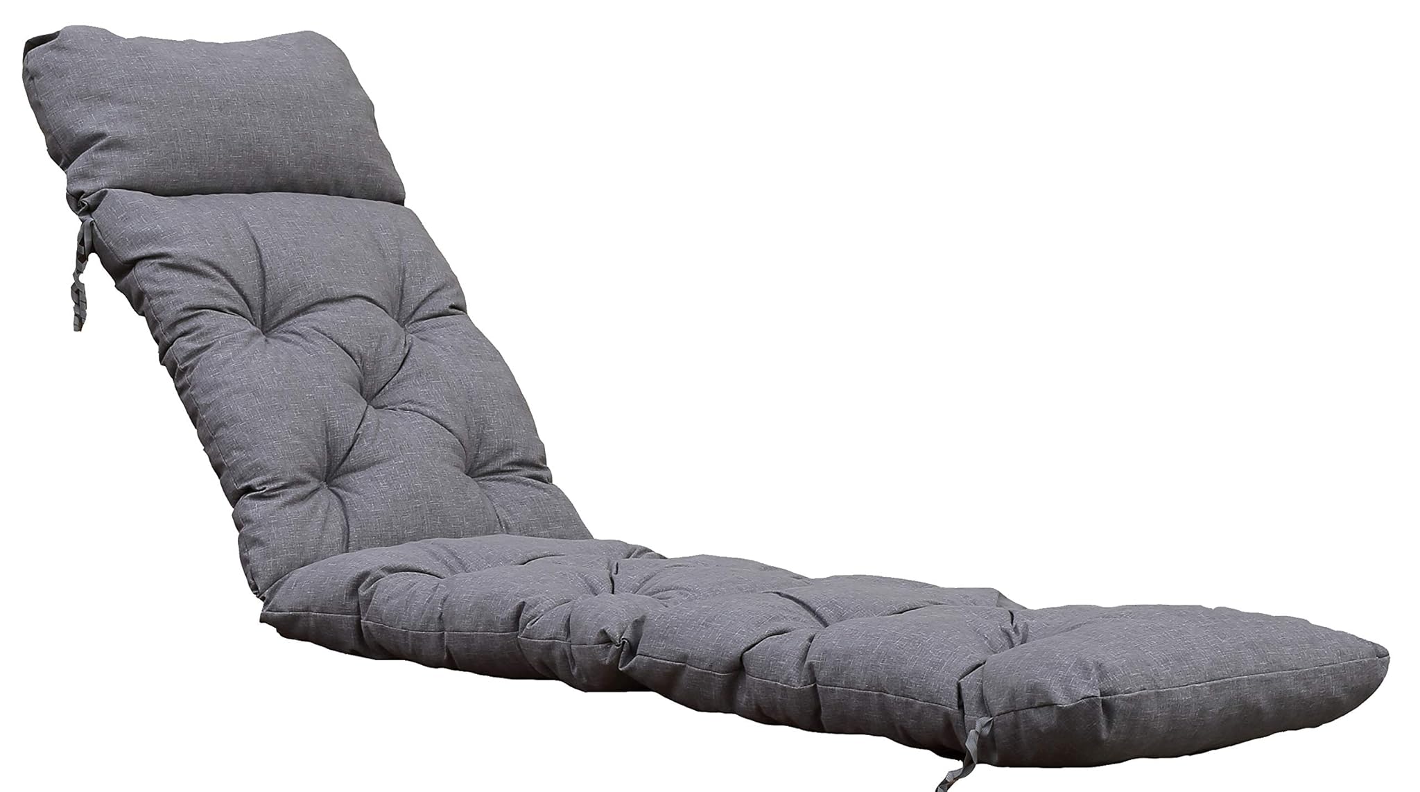 Chicreat Cuscino per lettino, grigio chiaro, 195 x 49 cm