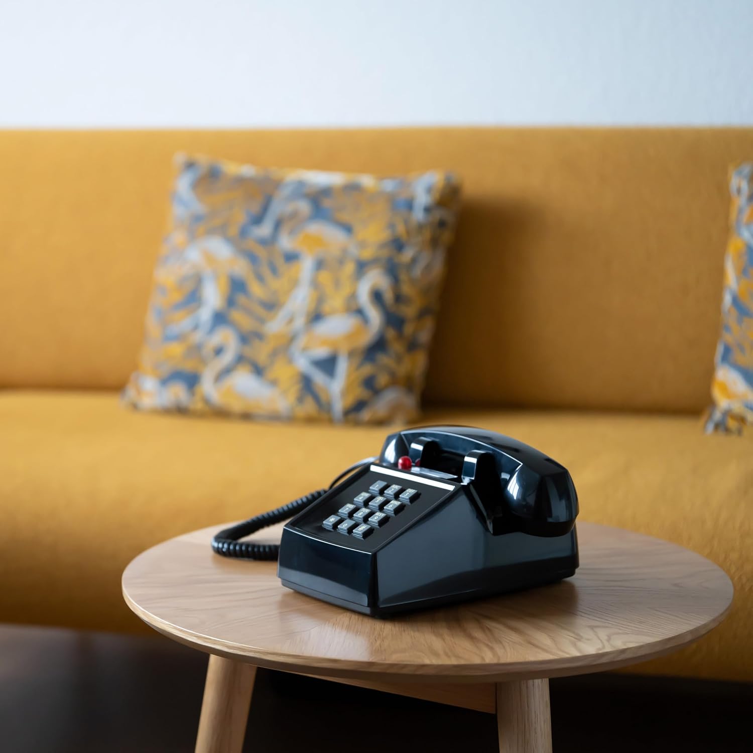 Opis Technology PushMeFon Mobile 4G - Telefono da Tavolo Retrò, Nero - immagine 8