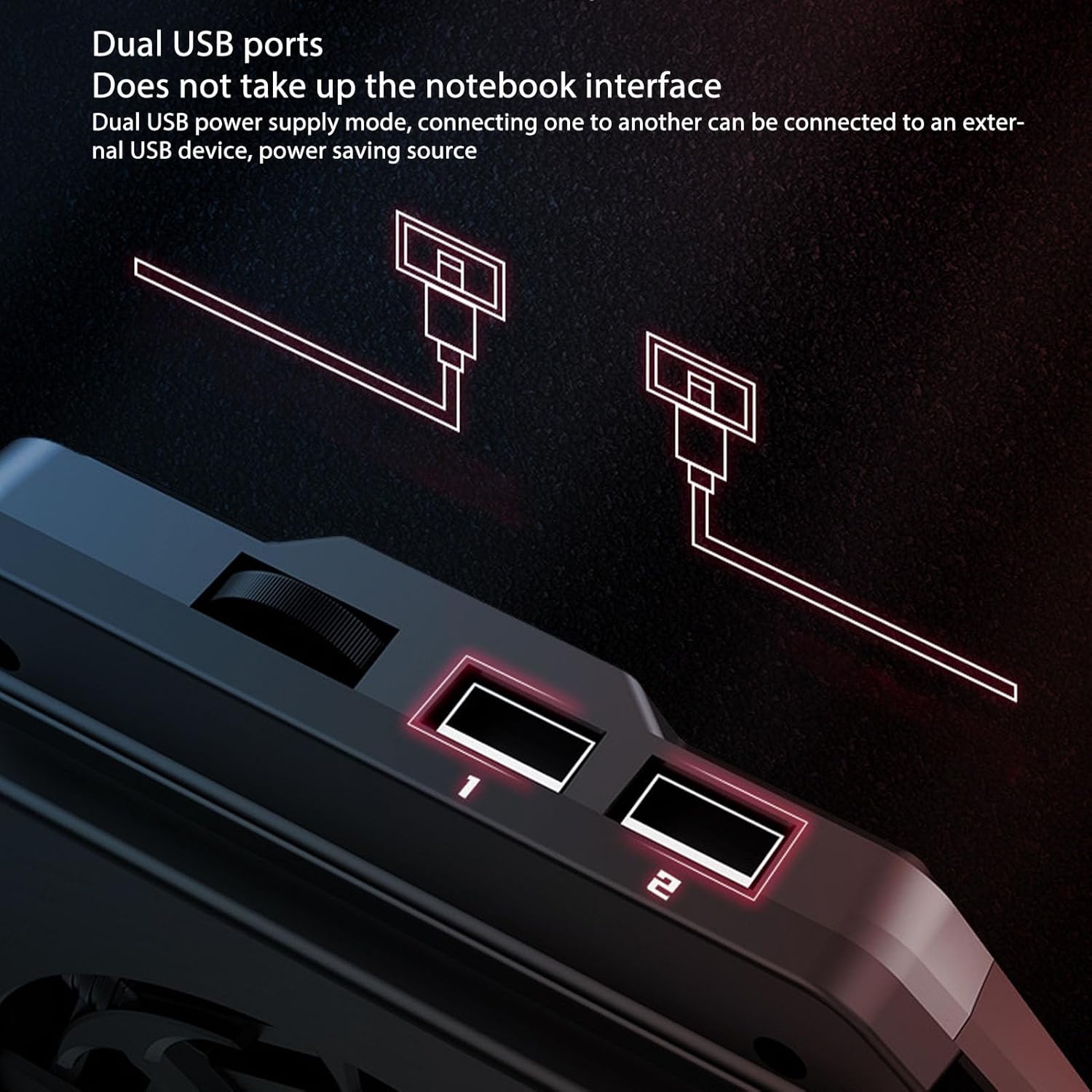 Tosuny Tappetino Raffreddamento Notebook RGB - immagine 8