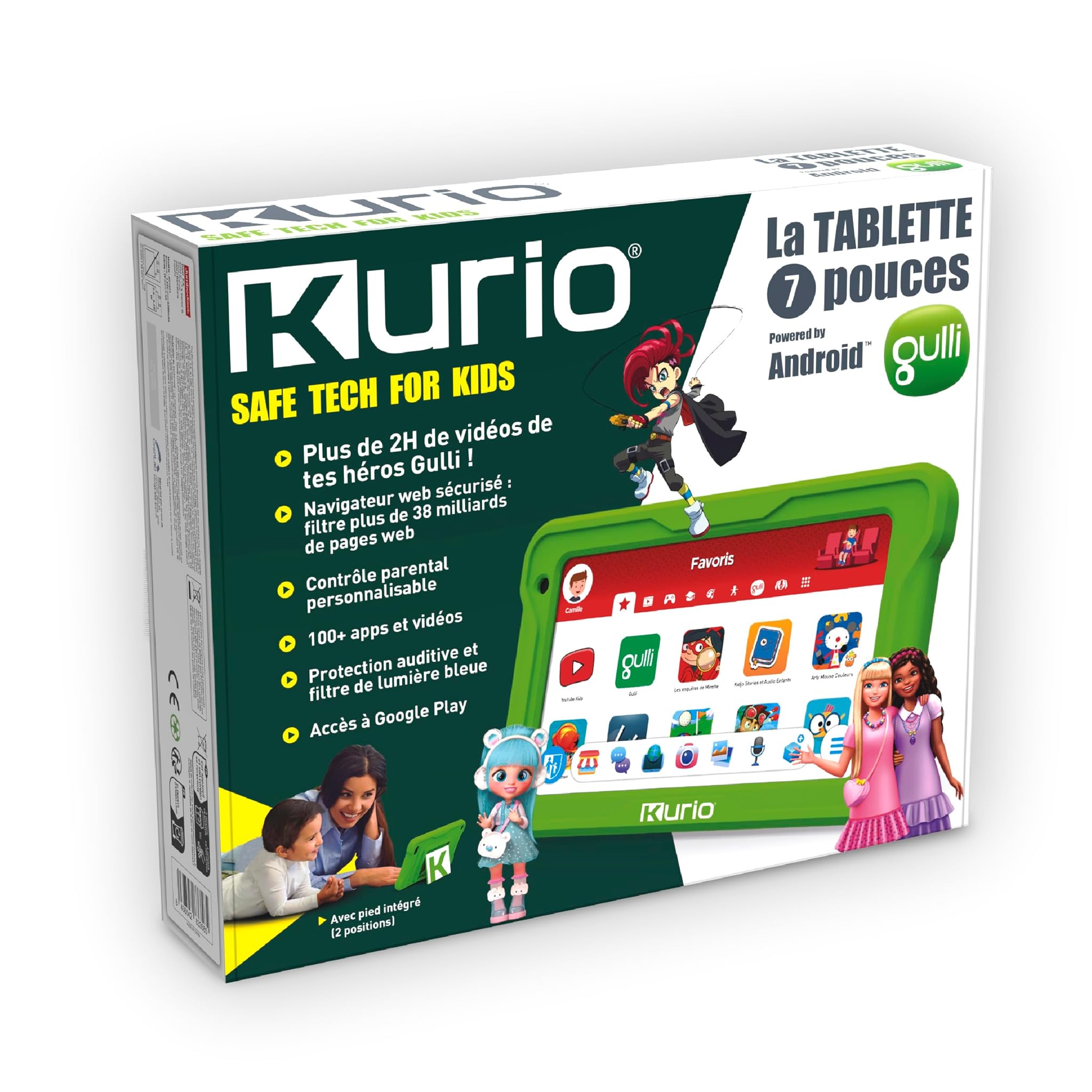 Kurio Gulli - Tablet 7 pollici per bambini 32GB