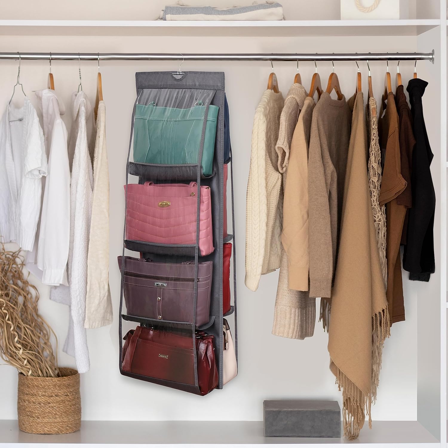 Winter Shore Portaborse da Armadio Appendibile - Set da 2 - immagine 6