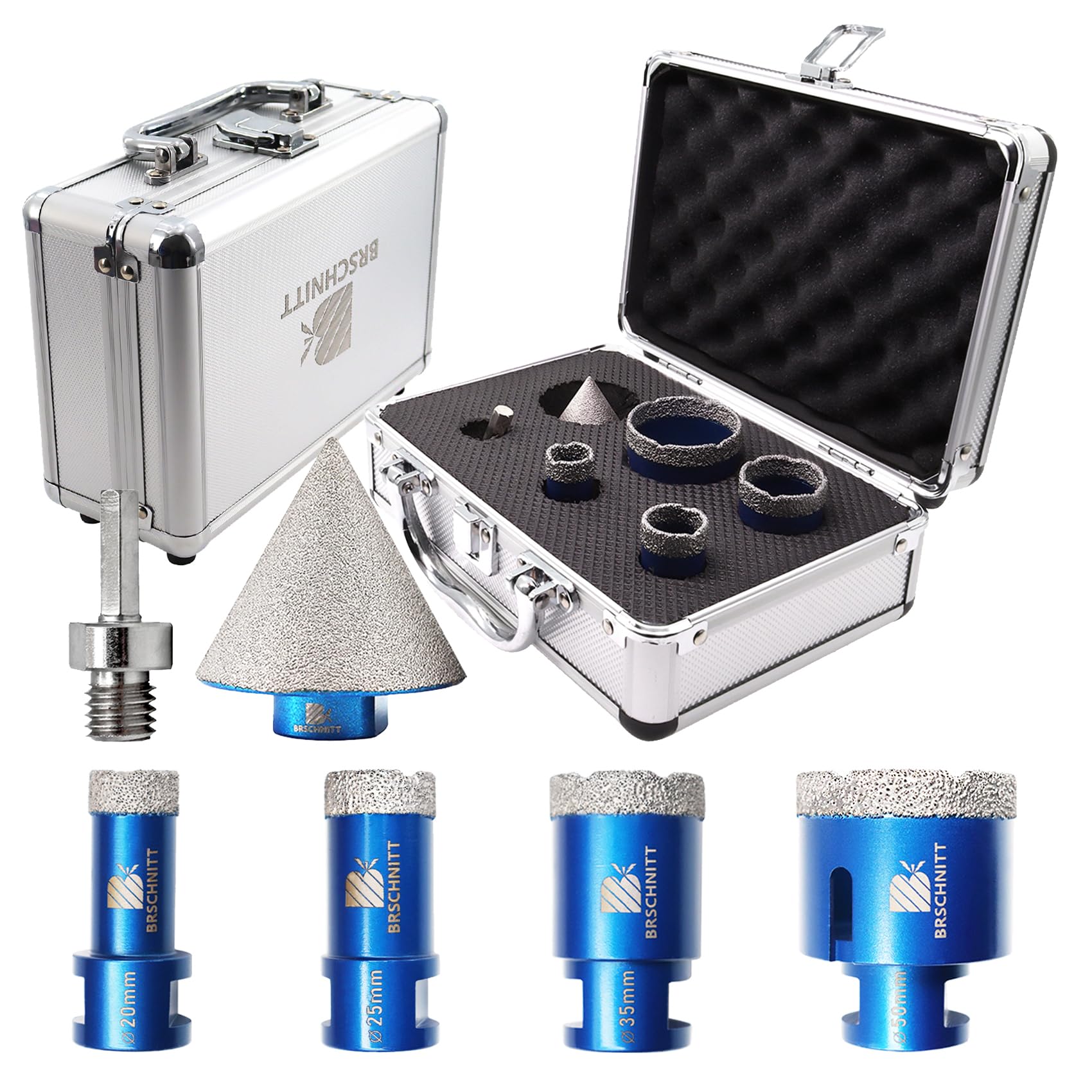 Brschnitt Set Punte Diamantate M14 per Piastrelle