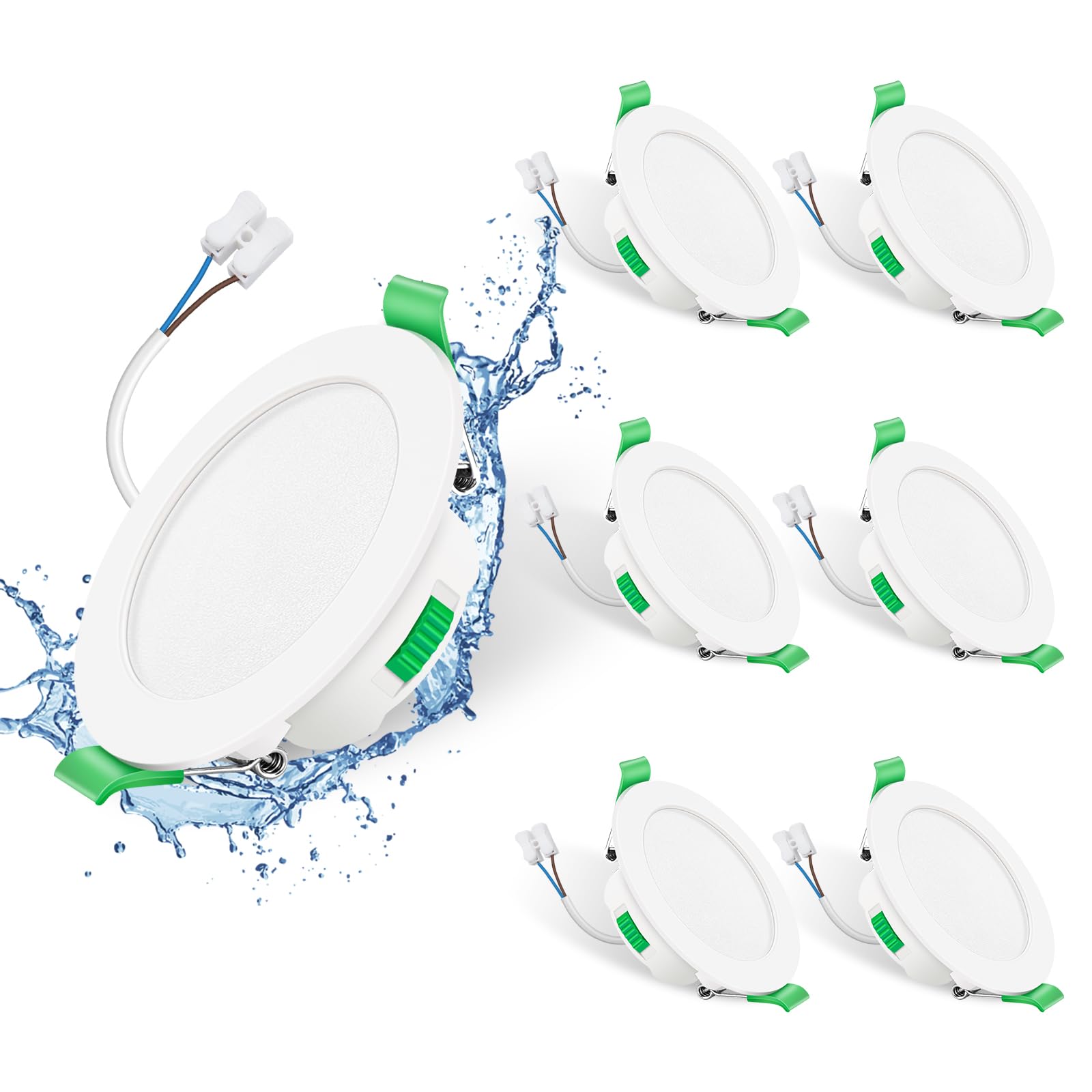 Alusso Lighting Faretto LED da Incasso 7W Dimmerabile