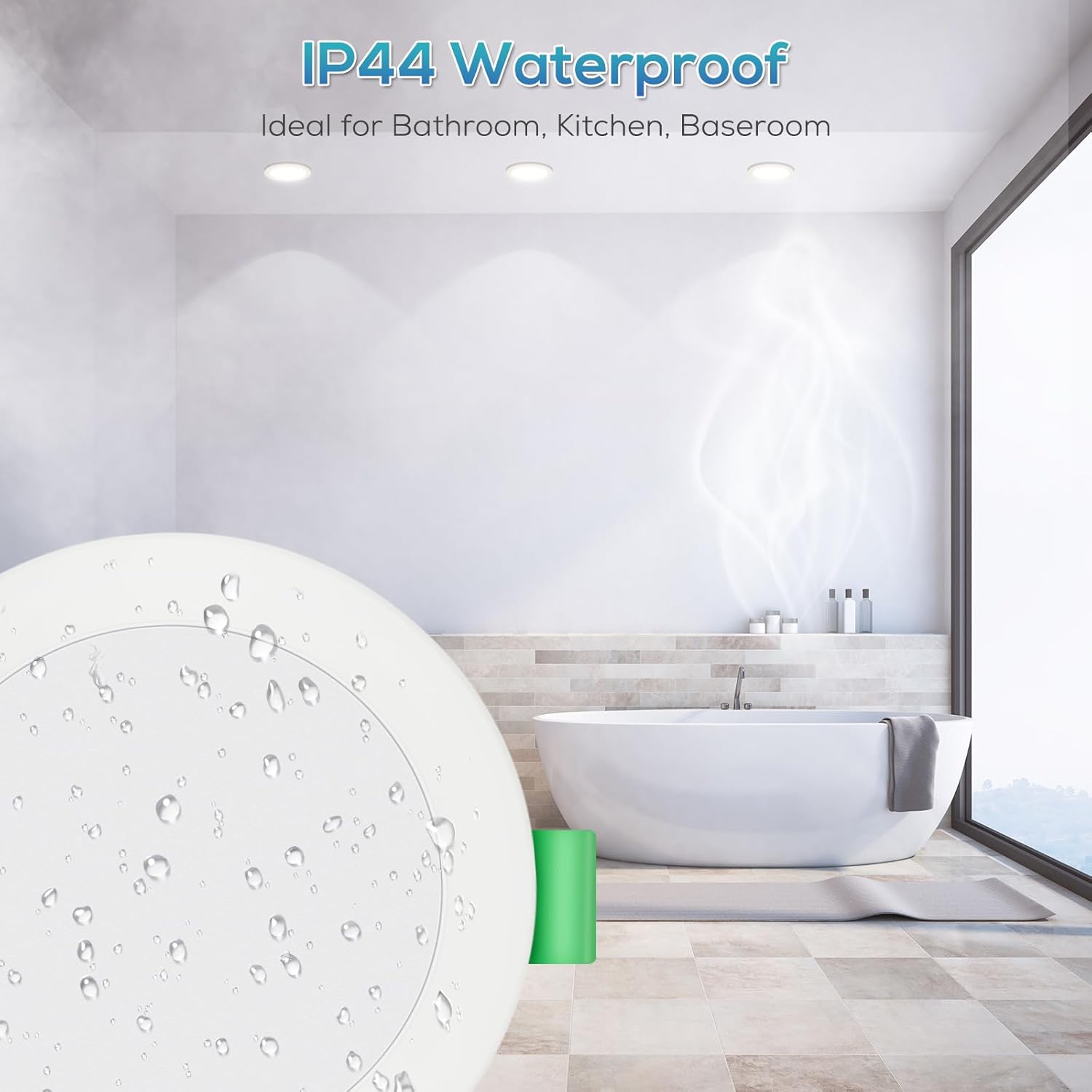 Alusso Lighting Faretto LED da Incasso 7W Dimmerabile - immagine 5