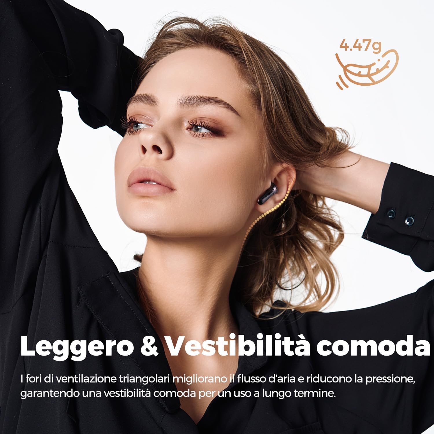 Soundpeats Air5 Lite - Cuffie Wireless Bluetooth 5.4 - immagine 7