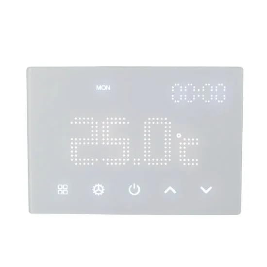 gloca Termostato Programmabile Da Incasso 230V Display Touch (Bianco)