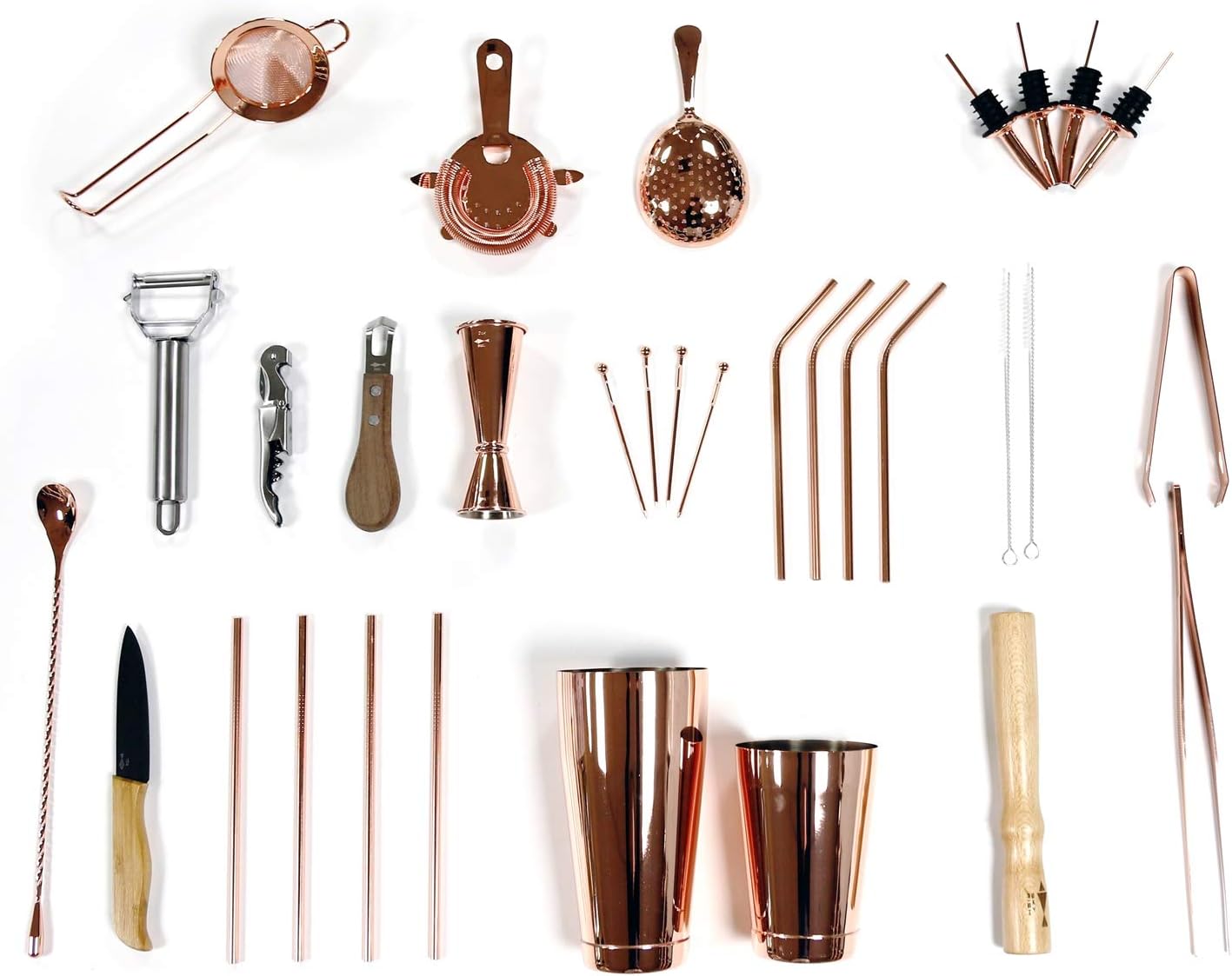 Sky Fish Shaker per Cocktail Set Boston 32 Pezzi - immagine 2