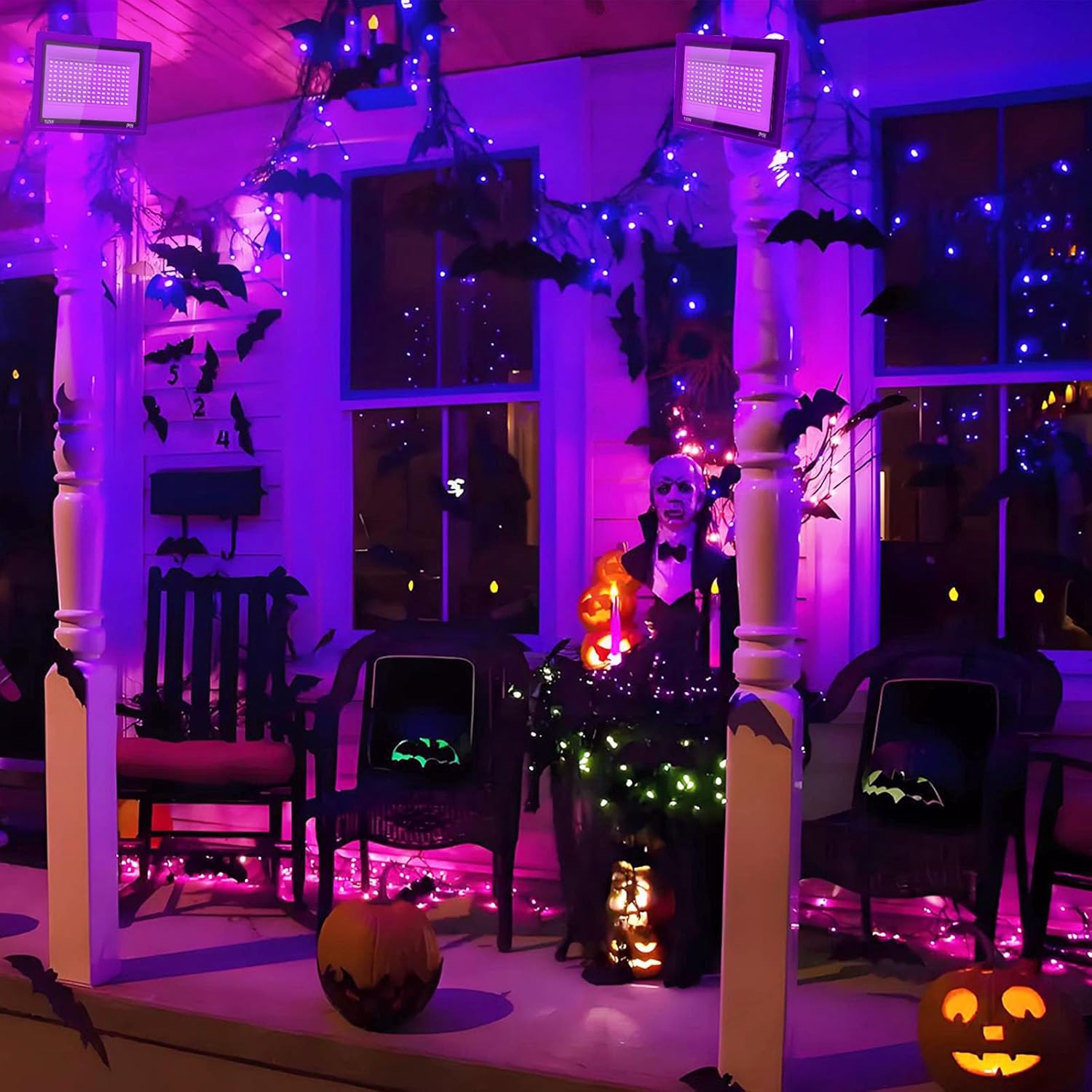 Faretto UV LED 50W IP66 Impermeabile con Interruttore - immagine 6