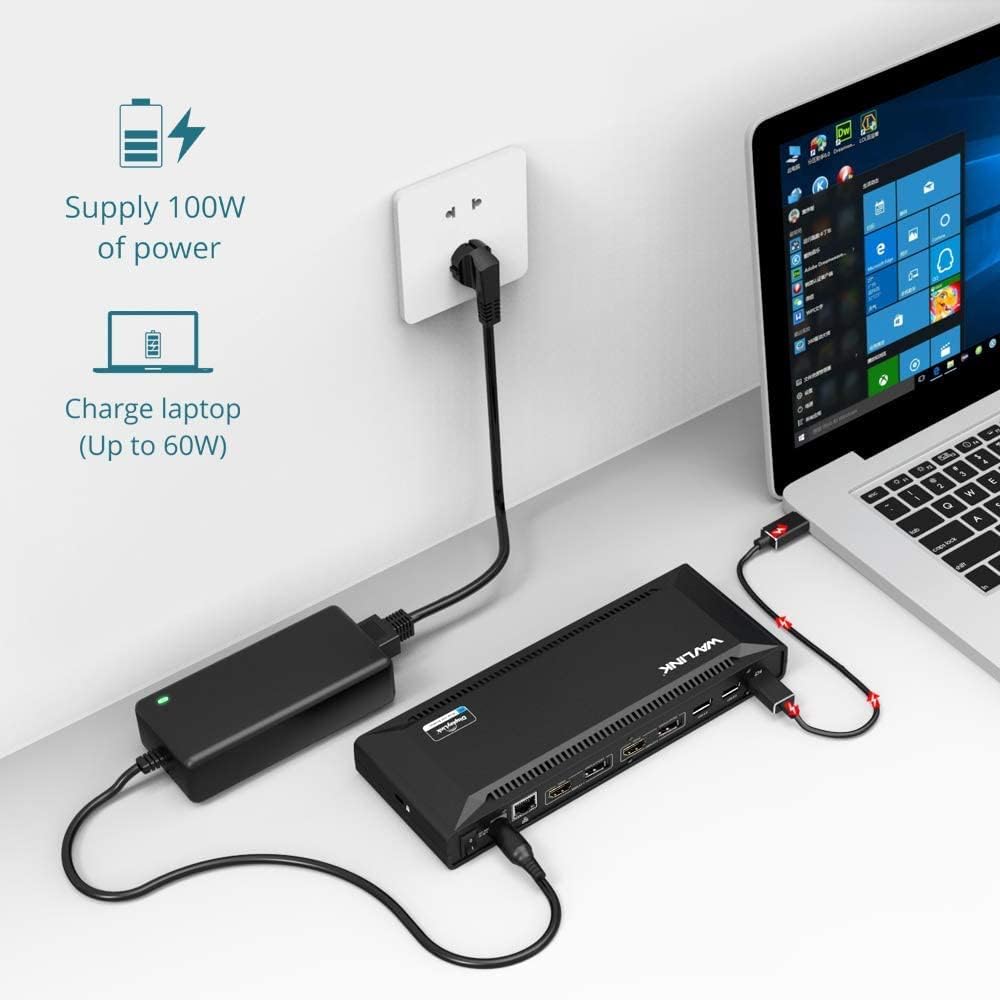 Wavlink Docking Station USB C Universale 60W - immagine 2