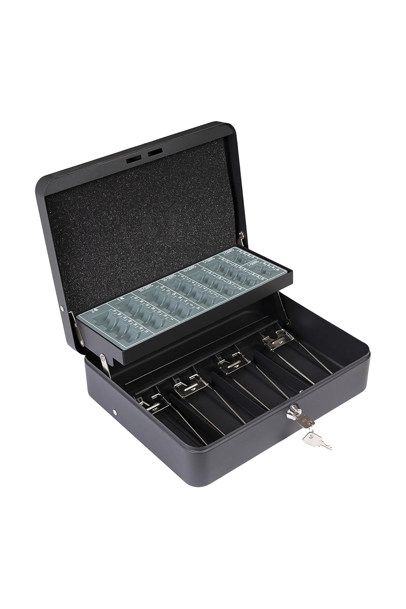 Arregui Cashier Clip C9244-EUR Cassetta di sicurezza, Nero