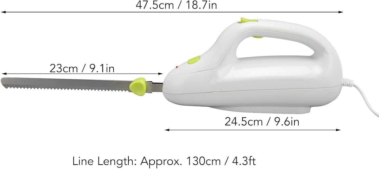 Zerodis - Coltello Elettrico Dentato per Carne - immagine 2