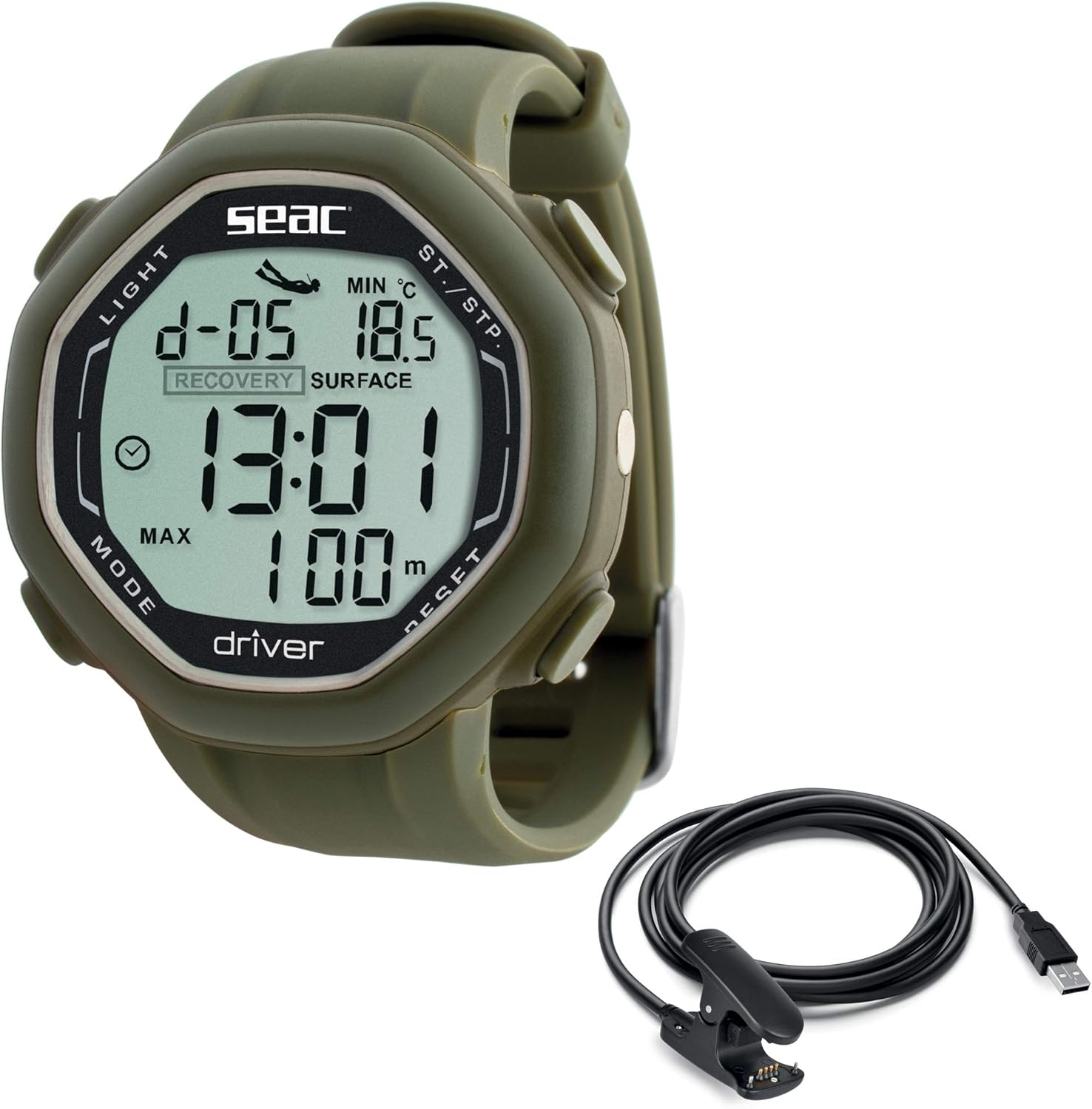 Seac Driver - Computer da Polso per Immersioni in Apnea - immagine 1