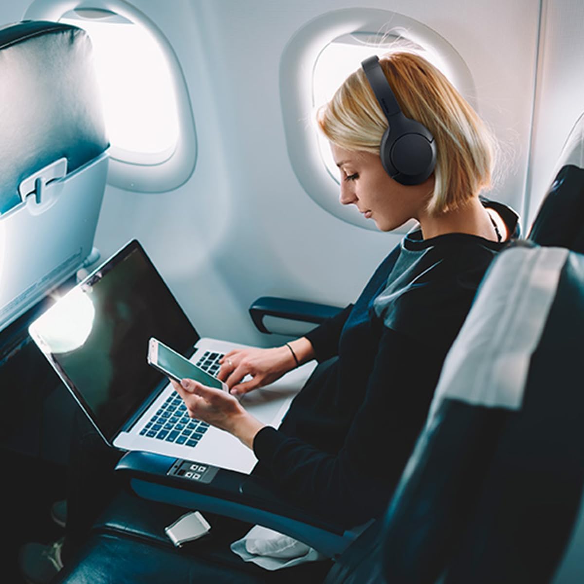 Philips TAH8506BK - Cuffie Wireless ANC 60h, Nero - immagine 13