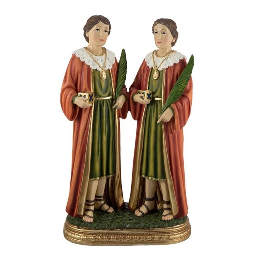 San Cosmo e San Damiano Figura 30 cm. modelli medici Immagine Resina base