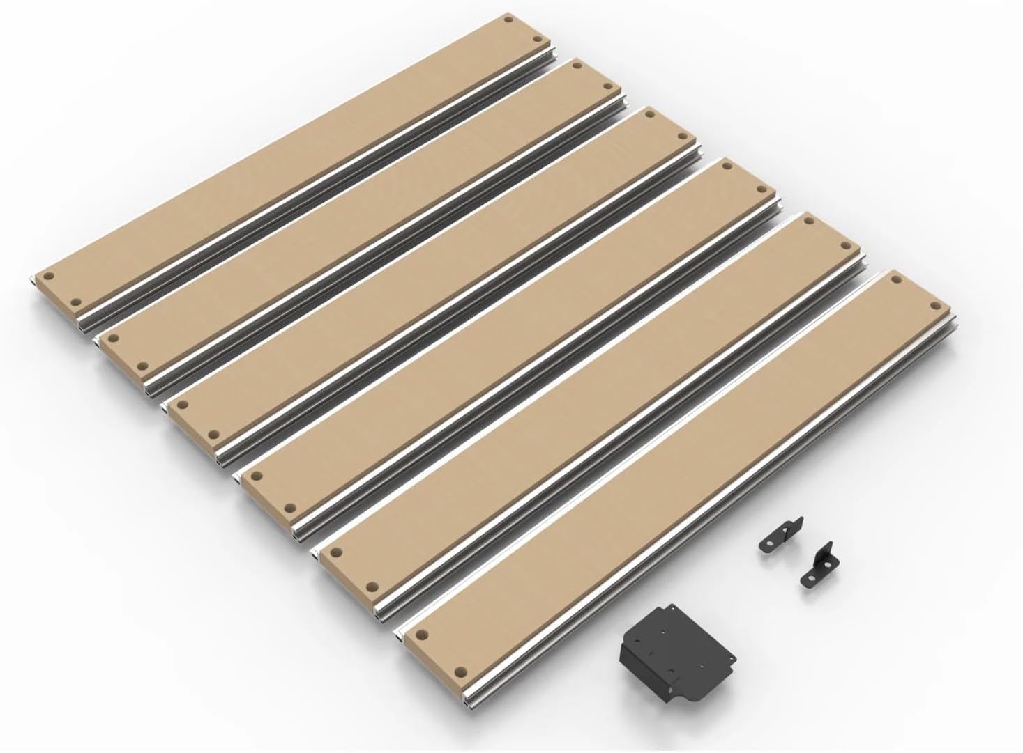 FoxAlien Kit Aggiornamento Piano Lavoro con Scanalatura a T