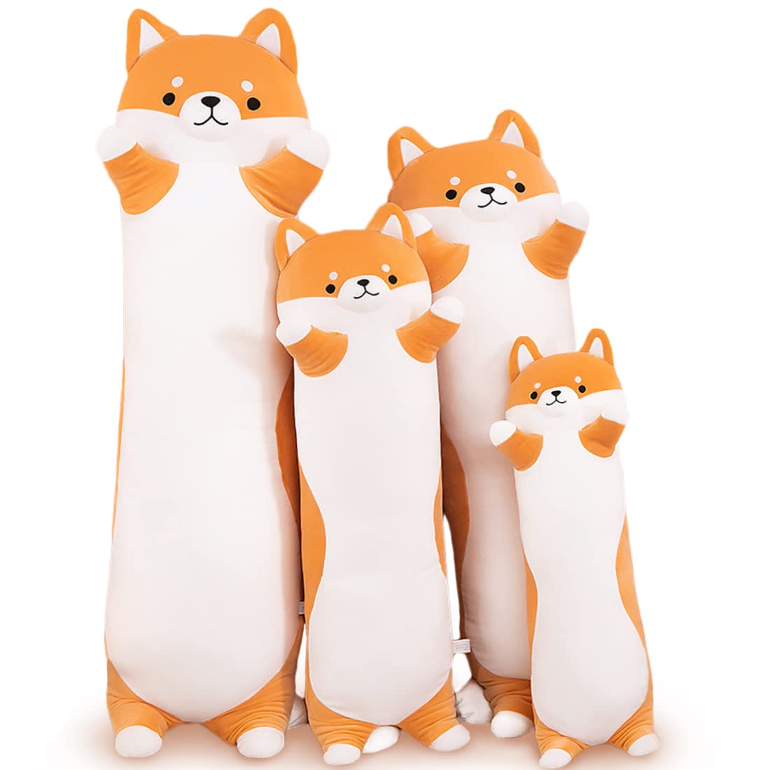 SNOWOLF ShibaInu - Cuscino Peluche Lungo 130cm
