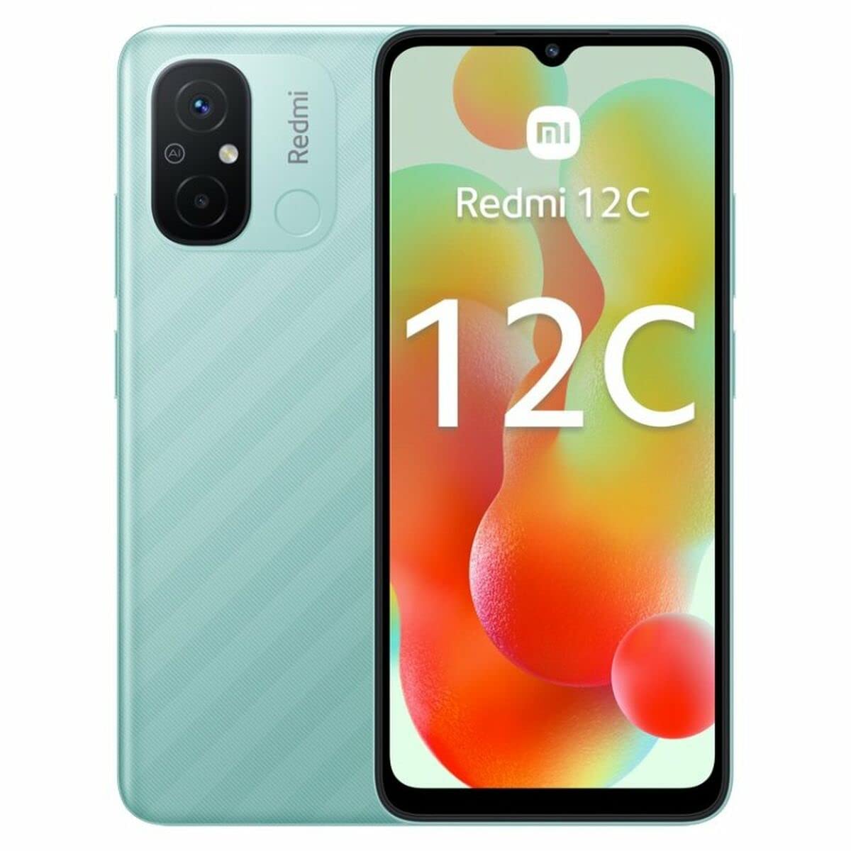 Xiaomi Redmi 12C 4/128GB Verde Libre + Cavo USB-C a Jack