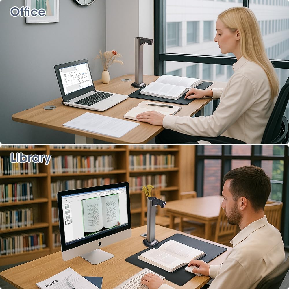 Scanner Portatile A3 Professionale 13MP con USB - immagine 8