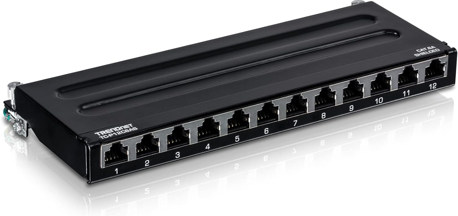 TRENDnet 12-PORT CAT6A PATCH PANEL - immagine 1