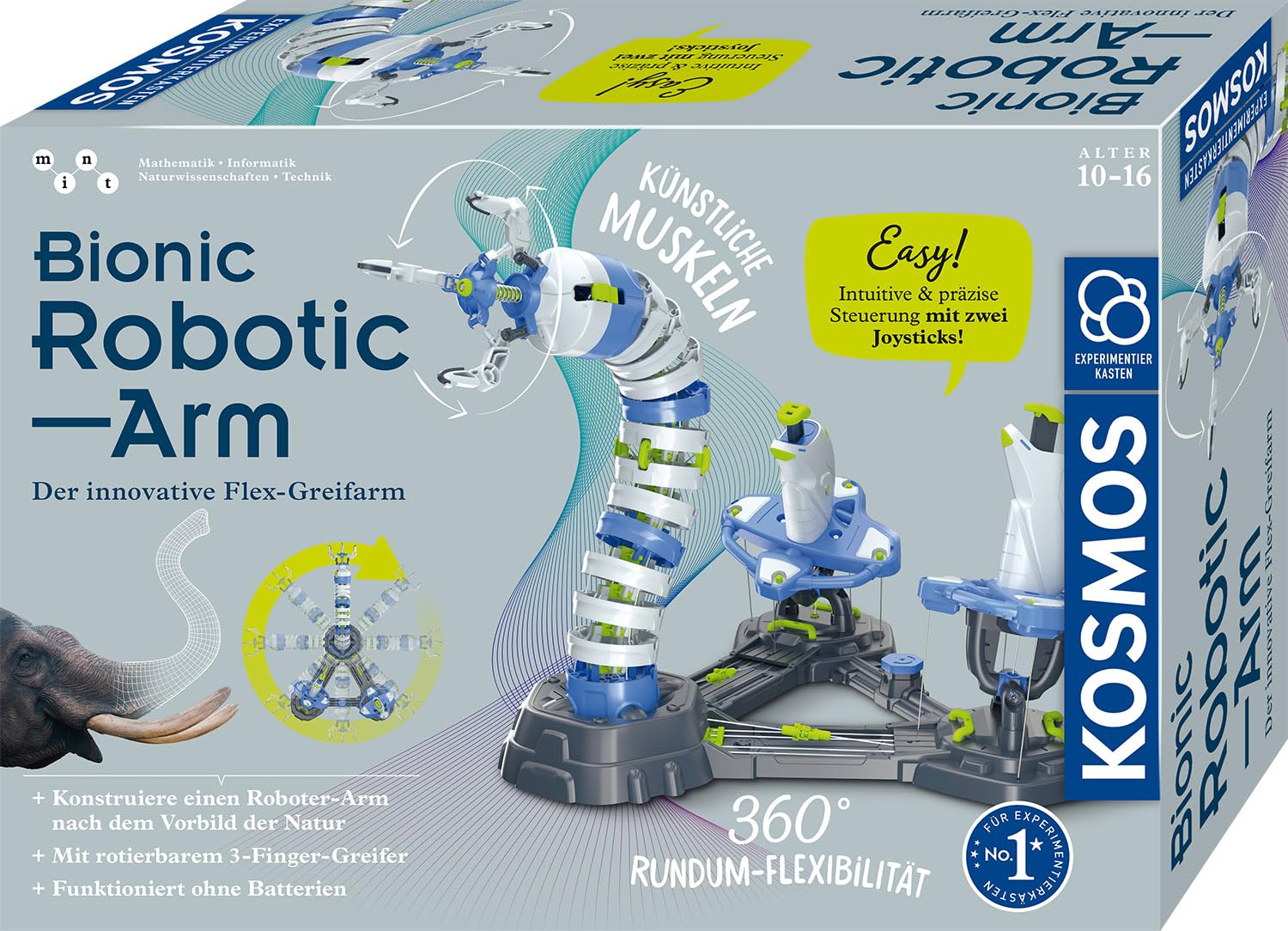 Kosmos 621279 Bionic - Kit Braccio Robotico Innovativo