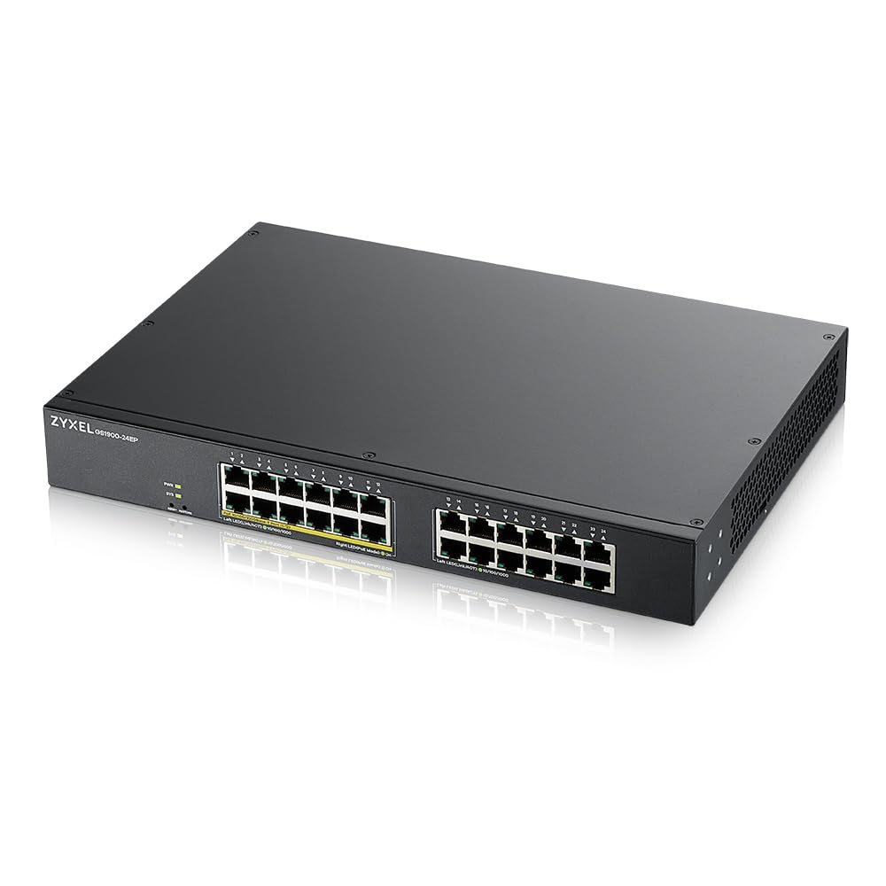 Zyxel GS1900-24EP - Switch Gigabit PoE 24 porte Smart