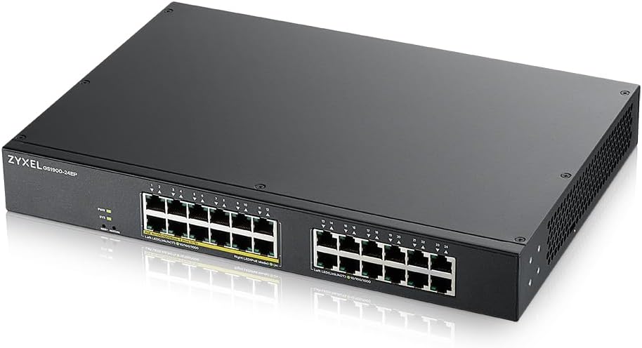 Zyxel GS1900-24EP - Switch Gigabit PoE 24 porte Smart - immagine 1