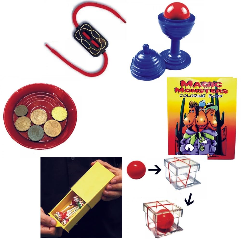 Set Magia Speciale per Bambini con 6 Giochi