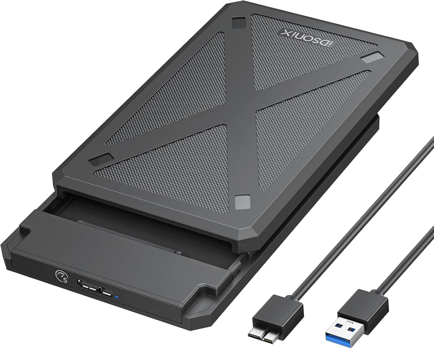 Idsonix Case HDD 2.5 per SATA III SSD USB 3.0 - immagine 1