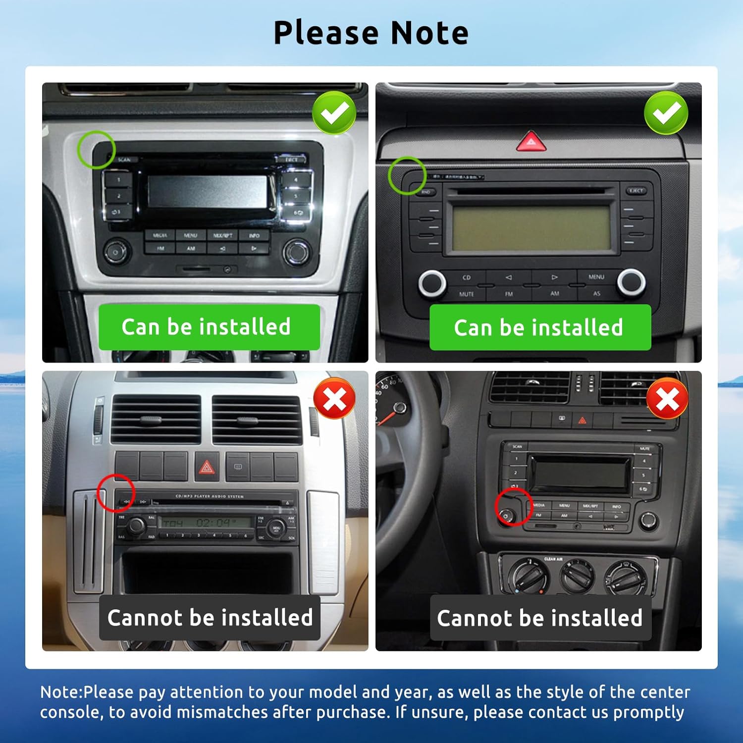 Autoradio Android 13 per VW Golf 5 6, 7" HD - immagine 3