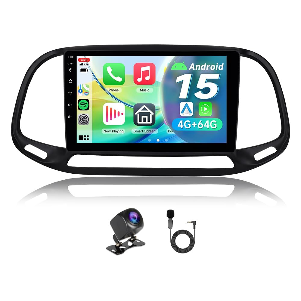 Autoradio Android 15 per Fiat Doblo 2015-2019 - 9" HD