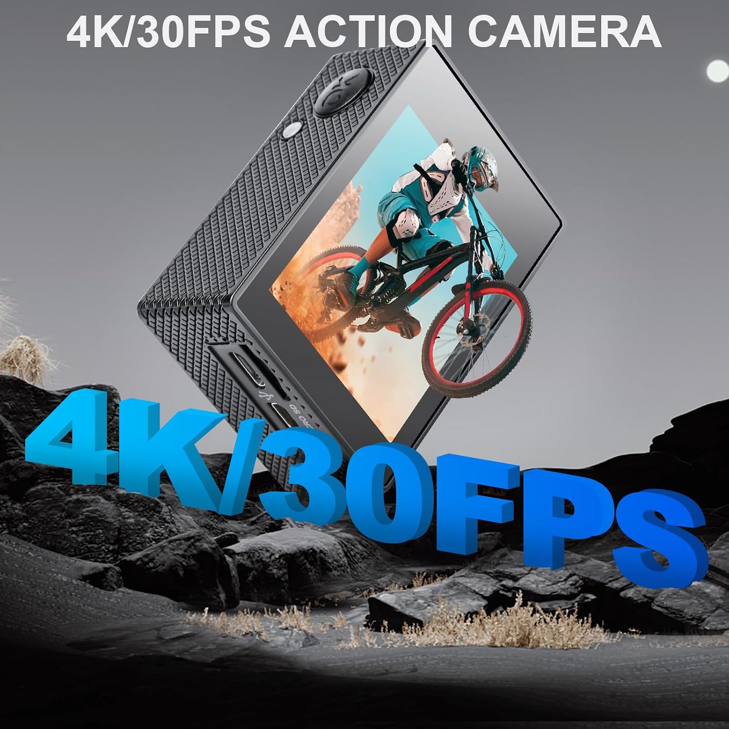 Comius Sharp Action Cam 4K 16MP, Bianco | Velz
