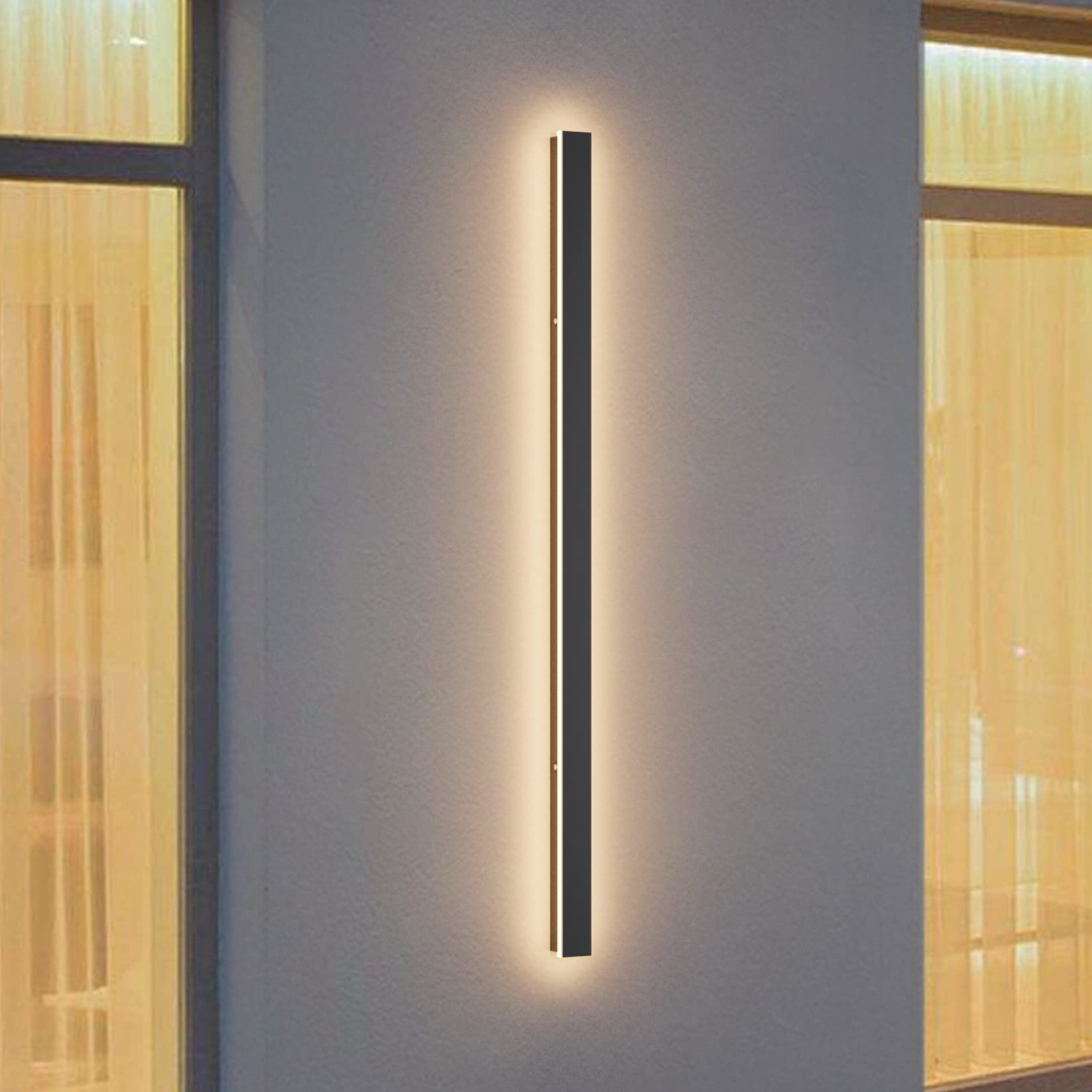 K-bright Applique da Parete Esterno 35W 3000K IP65 120CM