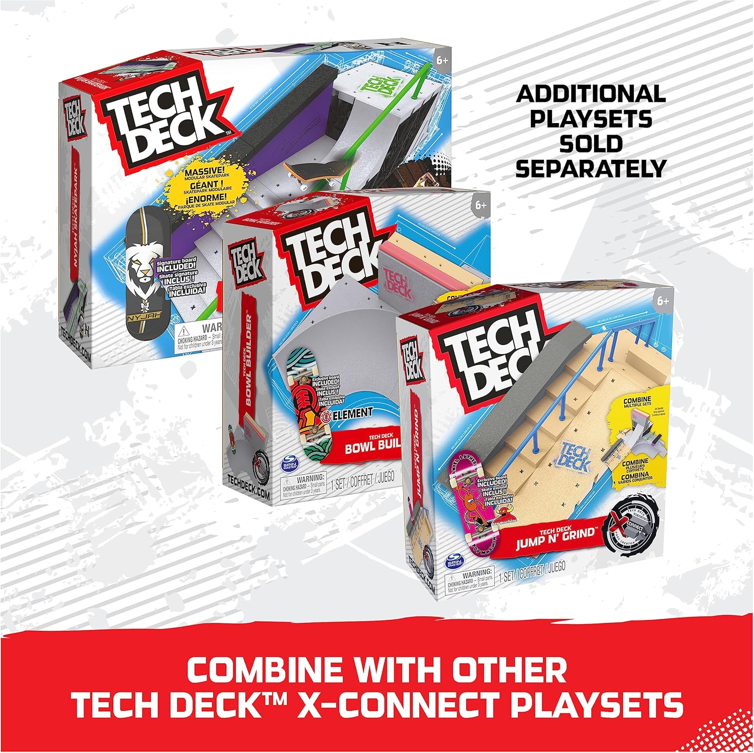 Tech Deck Rampa Premium Nyjah Huston X-Connect - immagine 4