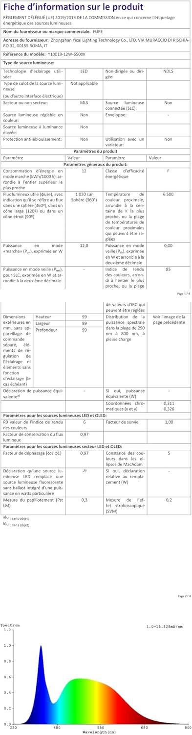 Applique da Parete Esterno LED 12W, 2 Pezzi Nero - immagine 11