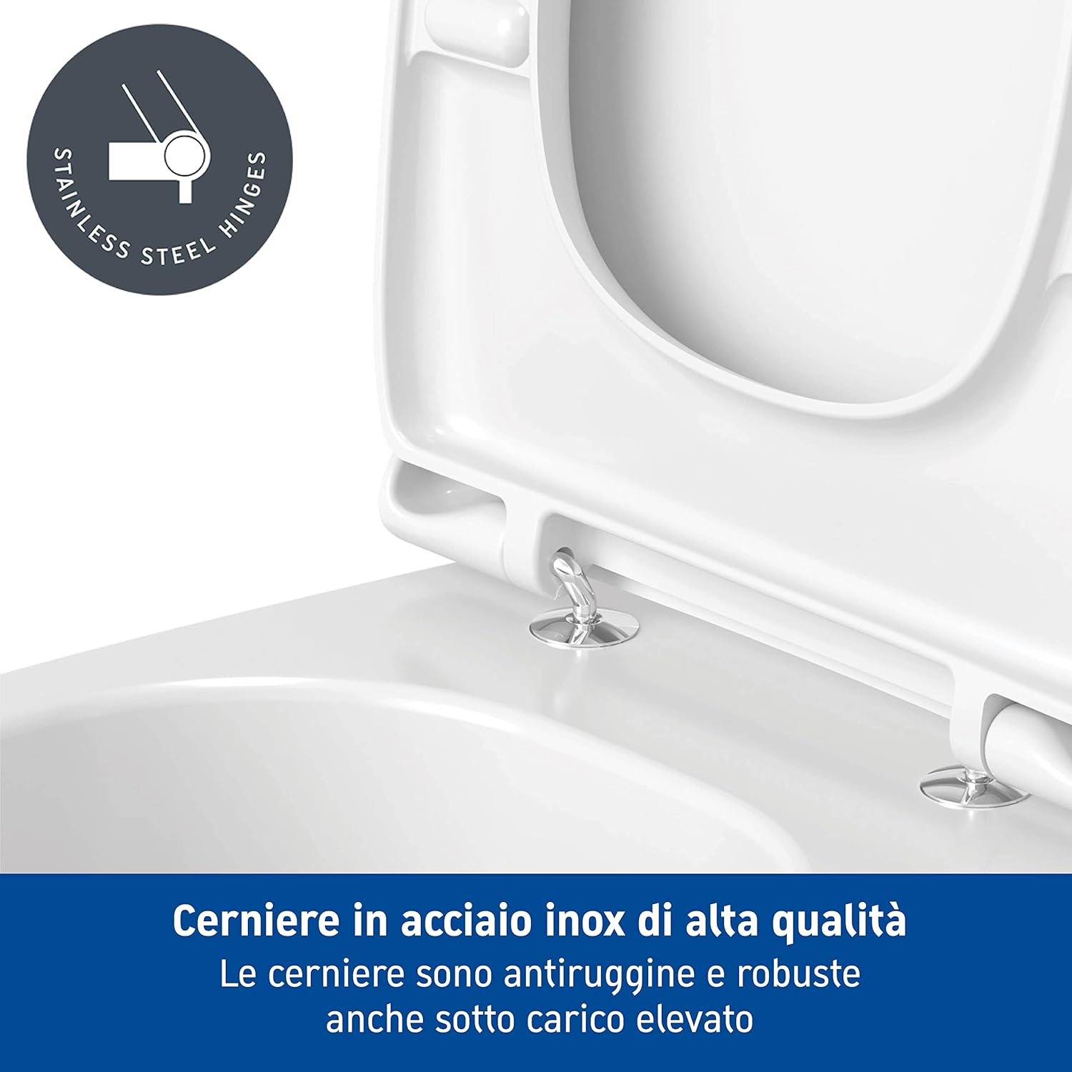 Duravit 0067310000 Sedile Normale D-Code, Bianco - immagine 2