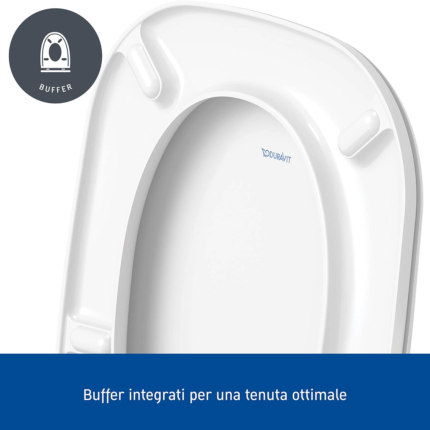 Duravit 0067310000 Sedile Normale D-Code, Bianco - immagine 4